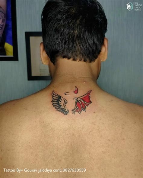 devil tail tattoo|traditional devil tattoo.